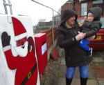 Swinton residents hold Santa protest to defy Bellway Homes